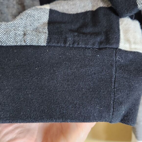 Old Navy‎ Flannel Jogger Lounge Pants Adult black 3XL Plaid Drawstring Elastic - Picture 11 of 11